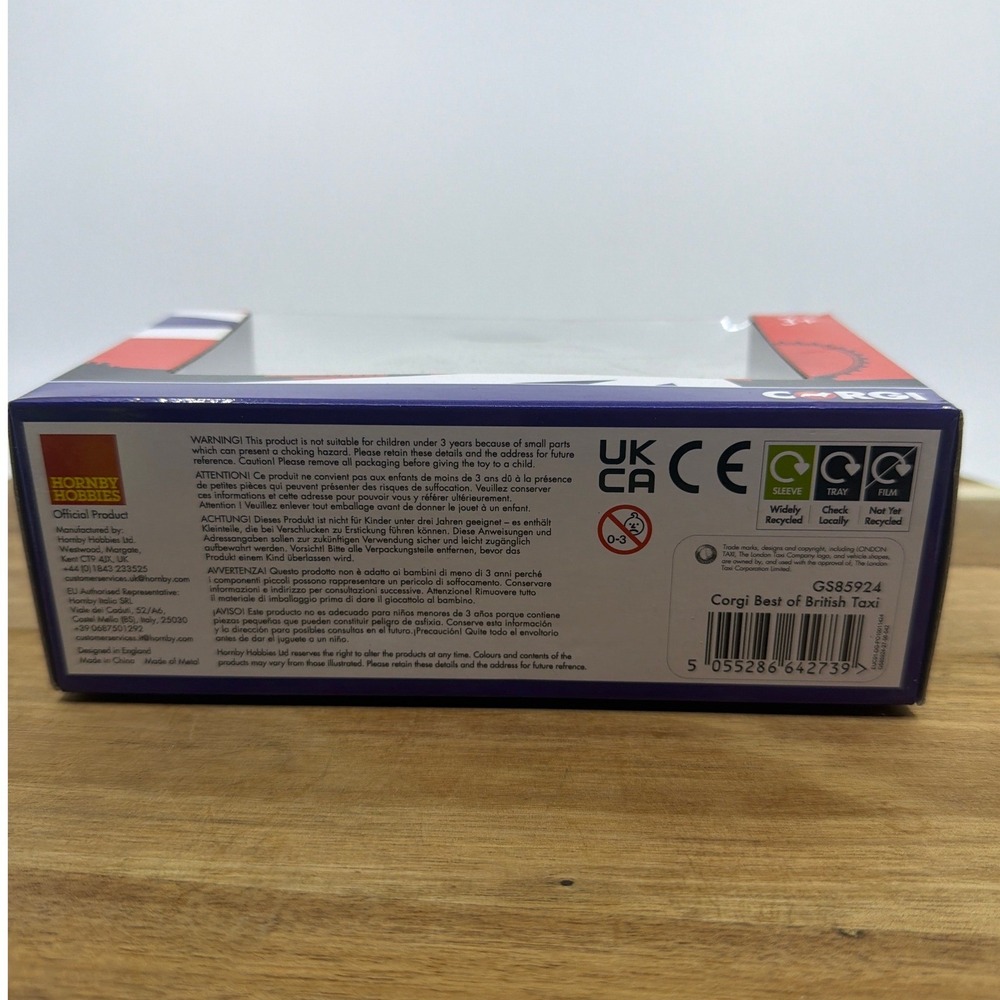 Corgi Best of British Black London Taxi Die-Cast Metal Model GS85924 New in Box - Picture 5 of 16